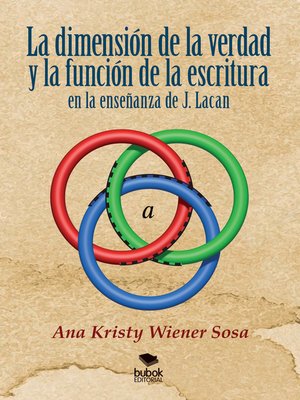 cover image of La dimensión de la verdad y la función de la escritura en la enseñanza de J. Lacan